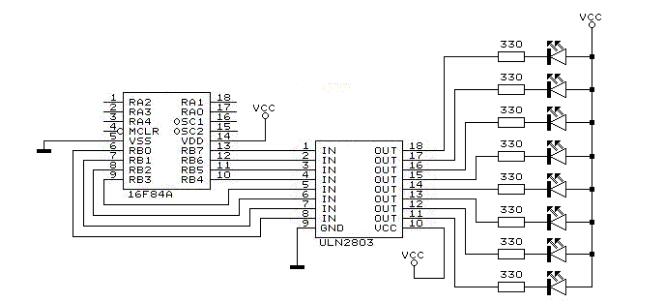 几款uln2803的应用电路及驱动电路
