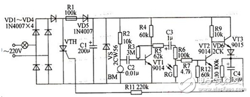 电子元件应用篇之光敏电阻（开关电路/控制电路）