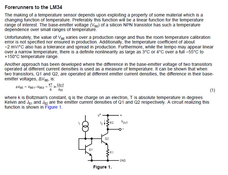  LM34LM35温度传感器精密单片的概述