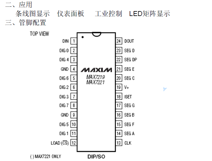 串行接口8位LED显示驱动器(中文资料）