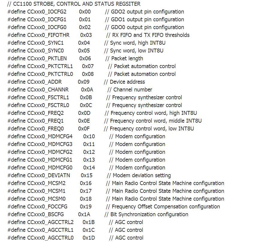 CC1101無(wú)線模塊如何使用_cc1101無(wú)線模塊的程序及使用介紹