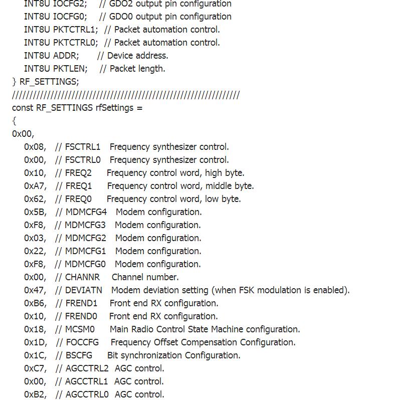 CC1101無(wú)線模塊如何使用_cc1101無(wú)線模塊的程序及使用介紹