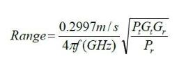 無(wú)線(xiàn)設(shè)備傳輸距離的估算與費(fèi)里斯傳輸公式