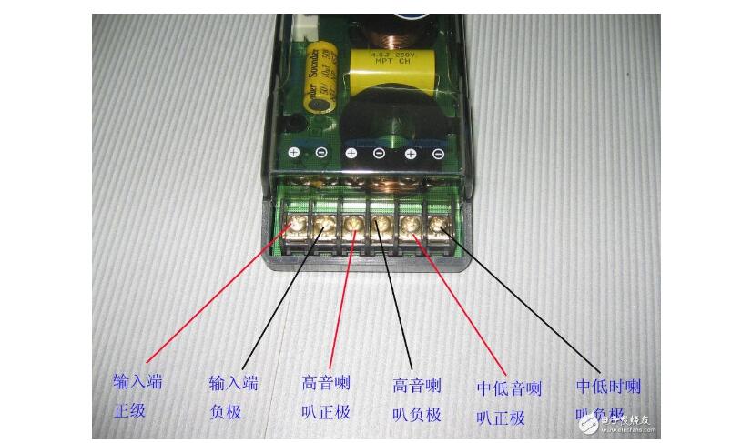 音箱分频器怎么接线_音箱分频器接线图解