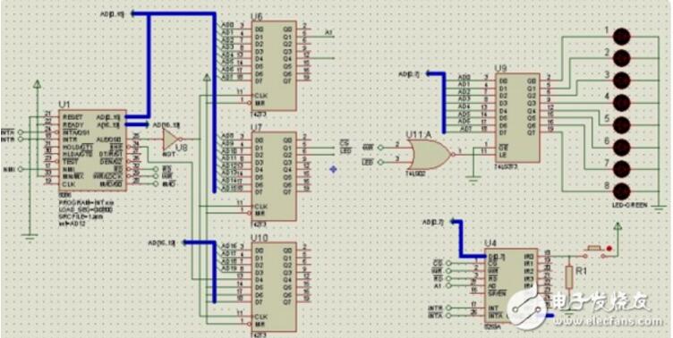 8086CPU中文资料汇总（8086引脚图及功能_工作原理及应用电路）