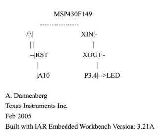 msp430單片機(jī)程序(LT-1BPrograms)