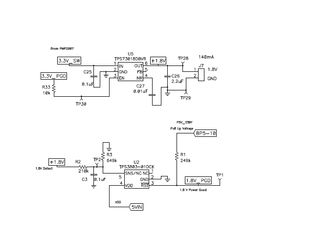 5VIN电源的DM643x使用DC/DC控制器和LDO的详细资料包括电路图等