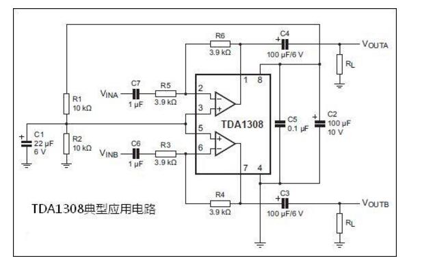 tda1308中文资料汇总（tda1308引脚图及功能_特性参数及应用电路）