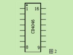 锁相环CD4046的原理_CD4046的引脚图及功能_CD4046典型应用电路