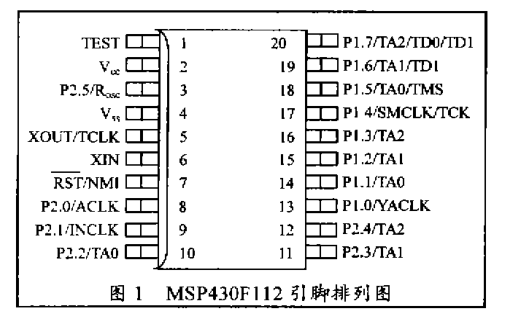 MSP430F112單片機(jī)的智能溫度傳感器設(shè)計(jì)詳析