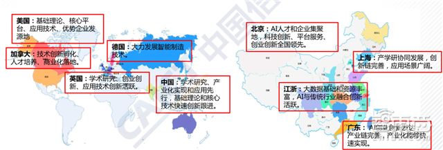 信通院发布全球人工智能产业地图，这可能是史上最全的AI产业链地图了