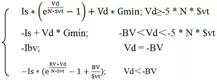 通过砷化镓制程的PN结测量建模可以得出VerilogA模型的正确性和通用性