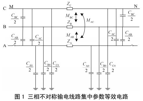 三相不对称输电线路提高重合闸成功率研究