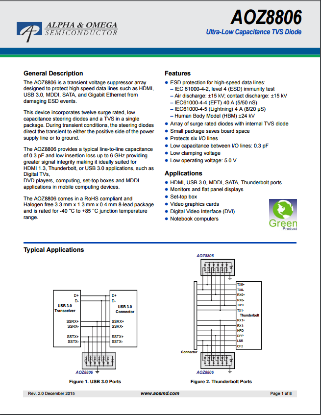 AOZ8806DI-05tvs二极管资料文档下载.pdf