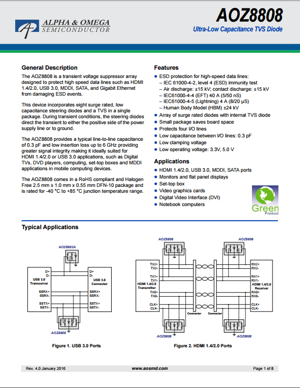 AOZ8808DI-05tvs二極管資料文檔下載.pdf