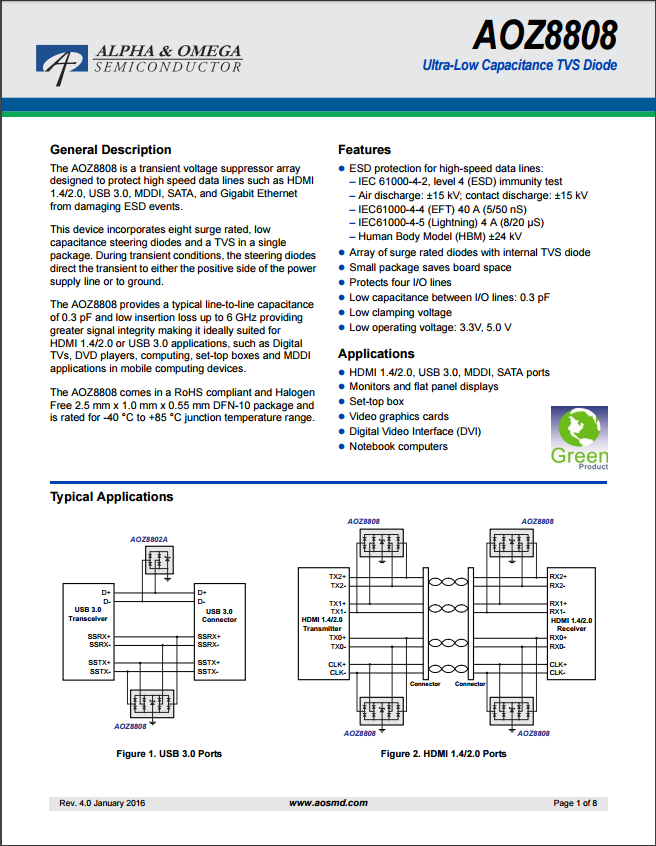 AOZ8808DI-03tvs二極管資料文檔下載.pdf