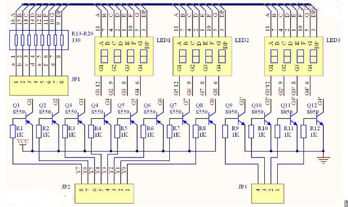 74ls47應(yīng)用電路圖大全（五款74ls47顯示譯碼器電路/十進制計數(shù)器電路）