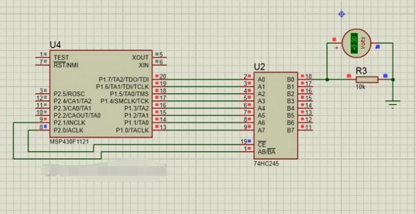 74ls245應(yīng)用電路圖大全（四款74ls245LED動態(tài)顯示驅(qū)動及接收電路）