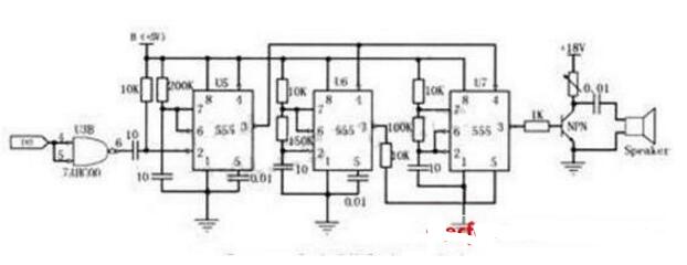 74ls273应用电路图大全（七款74ls273串行显示/共阳LED数码显示/端口扩展电路）