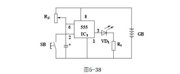 555电路水位排污控制器（六款555定时器典型电路）