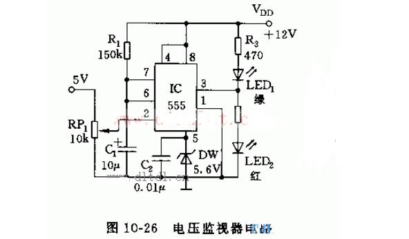 555电压检测电路设计