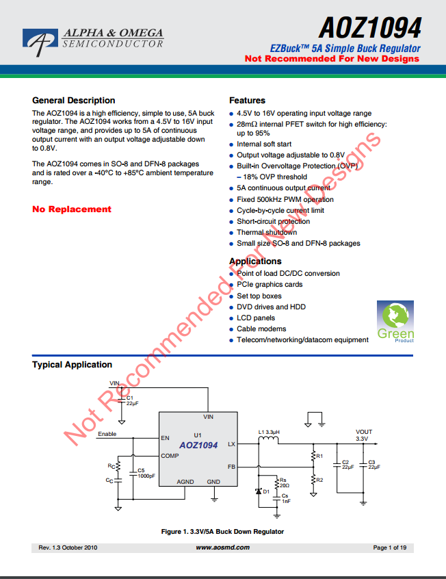 AOZ1094AIL芯片资料文档下载.pdf