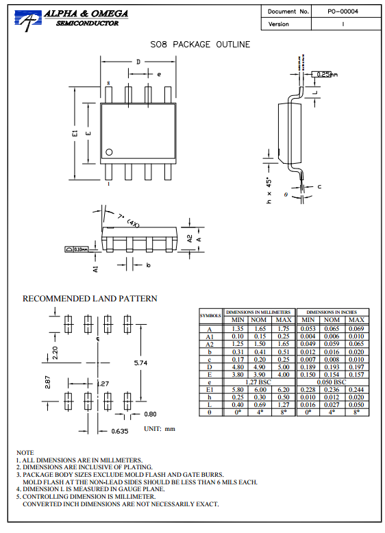 AOZ1057AIL芯片资料文档下载.pdf