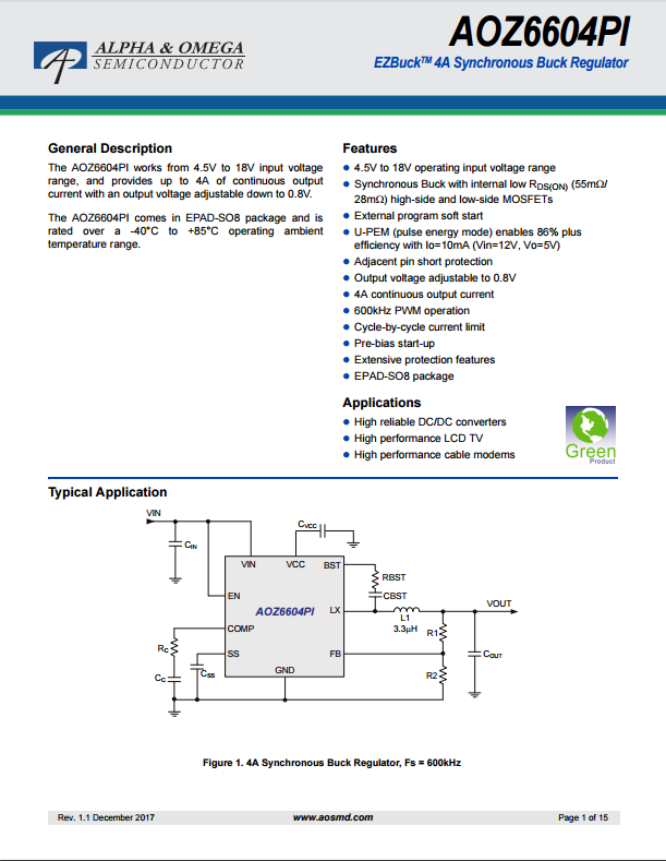 AOZ6604PI芯片资料文档下载.pdf