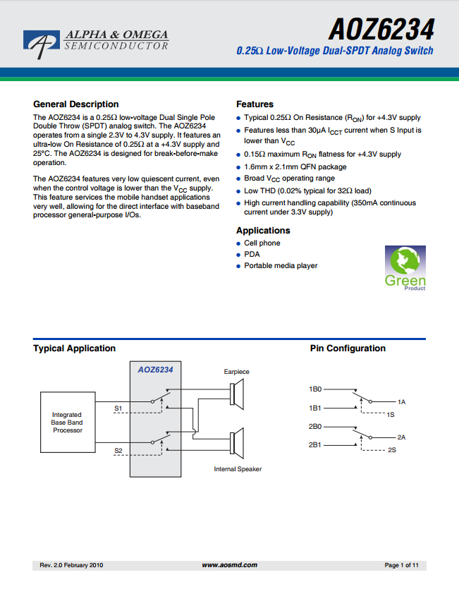 AOZ6234QI芯片资料文档下载.pdf