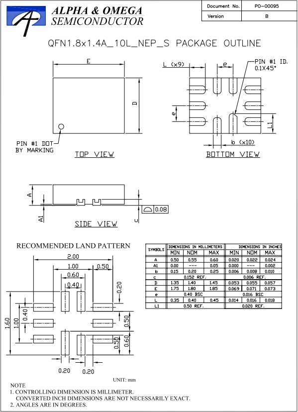 AOZ6186QT芯片資料文檔下載.pdf