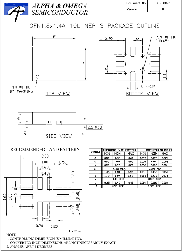 AOZ6185QT芯片资料文档下载.pdf