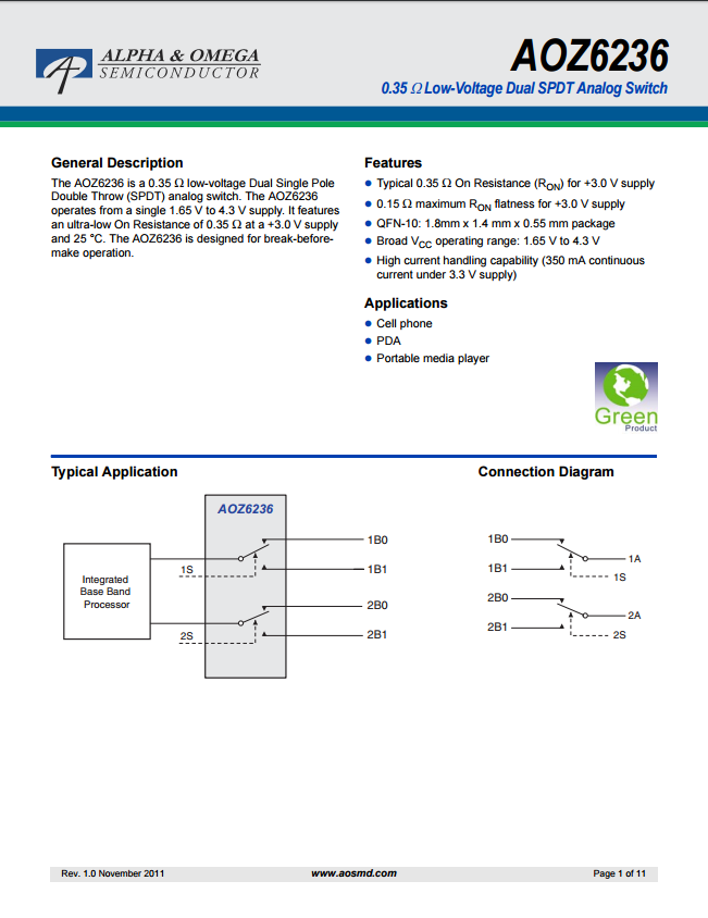 AOZ6236QI芯片資料文檔下載.pdf