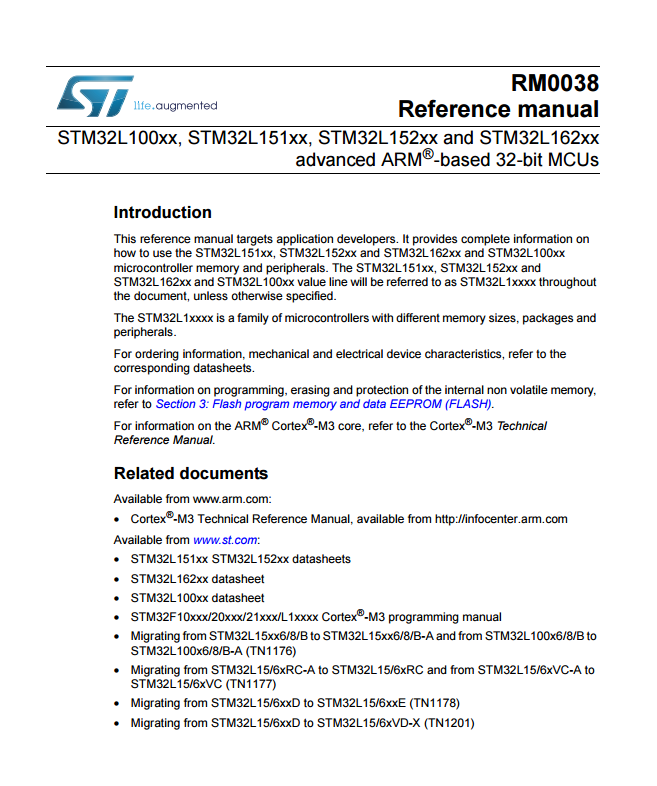 关于STM32L151/152的一些开发板原理图        