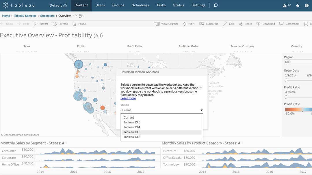 如何在Tableau 2018.1中从浏览器中直接连接到数据分析的详细教程