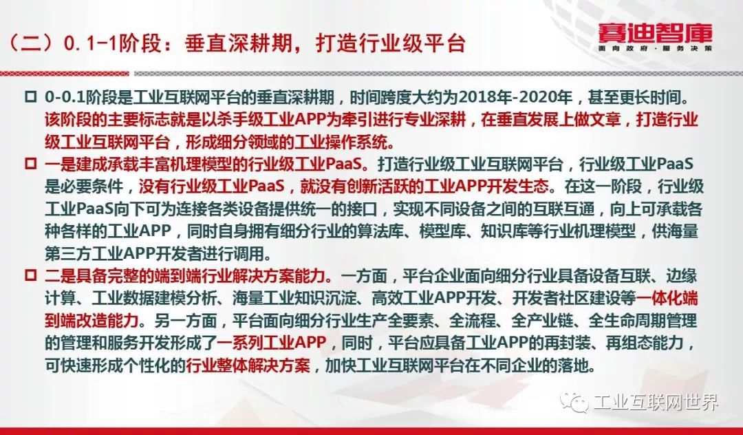 关于工业互联网平台 还有你不知道的事儿？