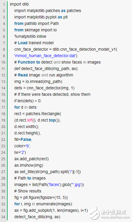 在Python中利用dlib進(jìn)行人臉檢測