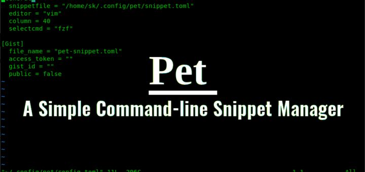 安装Pet命令行接口代码管理器