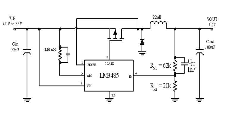 LM3475迟滞降压稳压器的详细中文资料免费下载