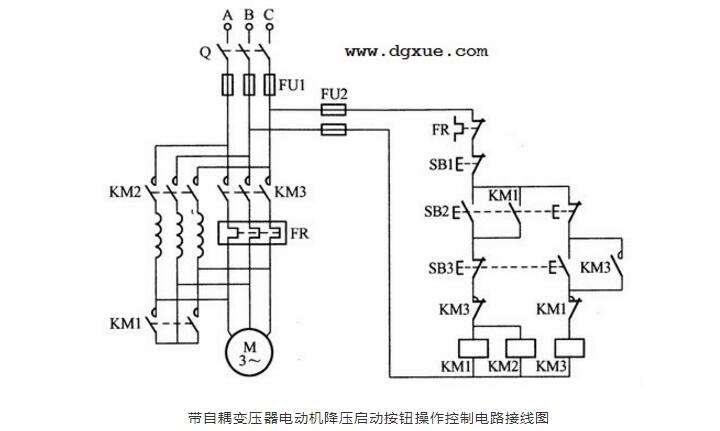 一文看懂自耦變壓器實(shí)物接線圖解