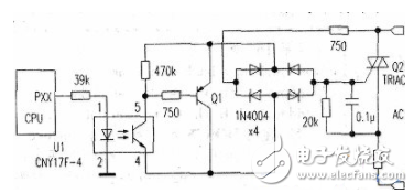 光耦驅動繼電器電路圖大全（光電耦合器/ULN2803 /開關電路）