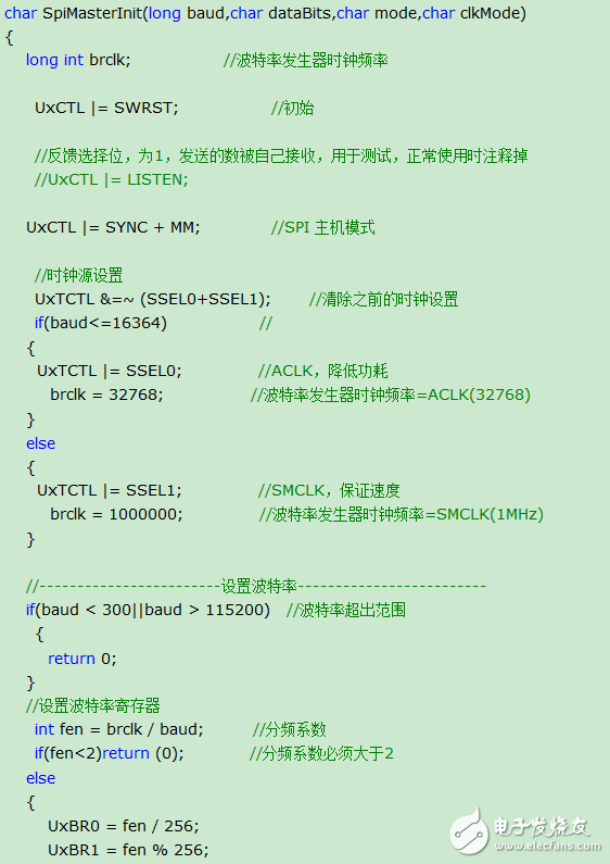 一文讀懂MSP430 SPI總線