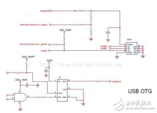 USB插入检测电路