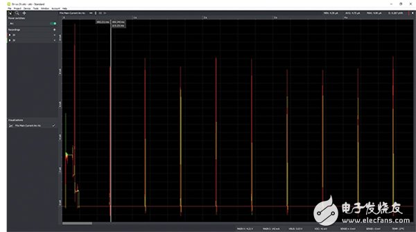 跟踪Otii Arc的otii软件 跟踪Otii Arc的otii软件的图像