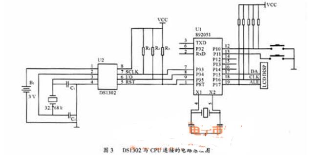 51單片機DS1302實時時鐘驅動程序