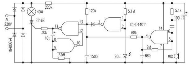 一文解析三極管組成的光控開關電路原理圖