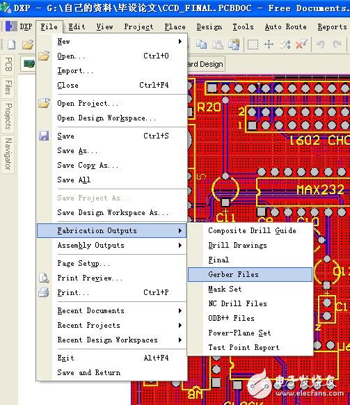 什么是GERBER文件 Protel DXP生成Gerber文件的方法