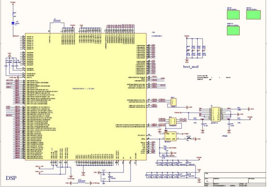 TMS320f28335控制AD7656的硬件电路设计