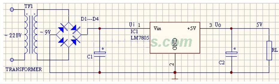 穩壓芯片L7805_cw7805和LM7805有什么區別