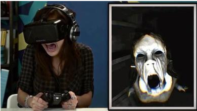 VR(虚拟现实)眼镜看恐怖片,你愿意试试吗?