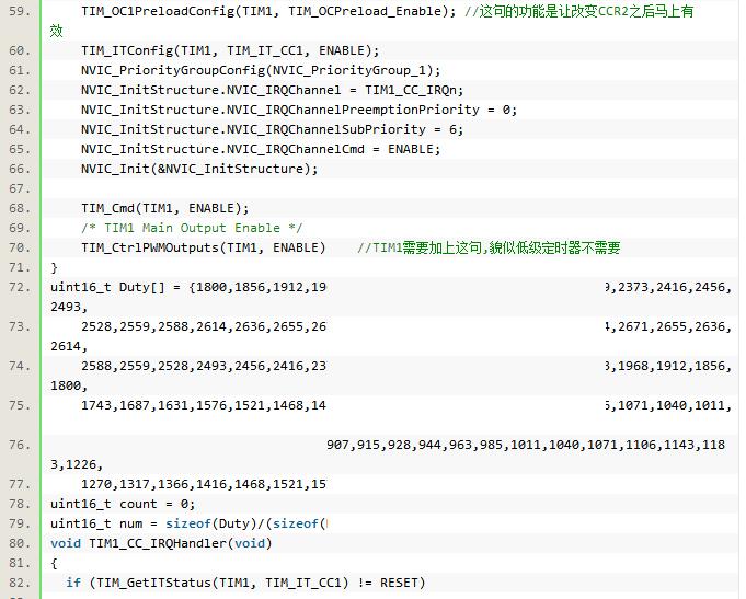 一文解析stm32产生spwm原理及程序